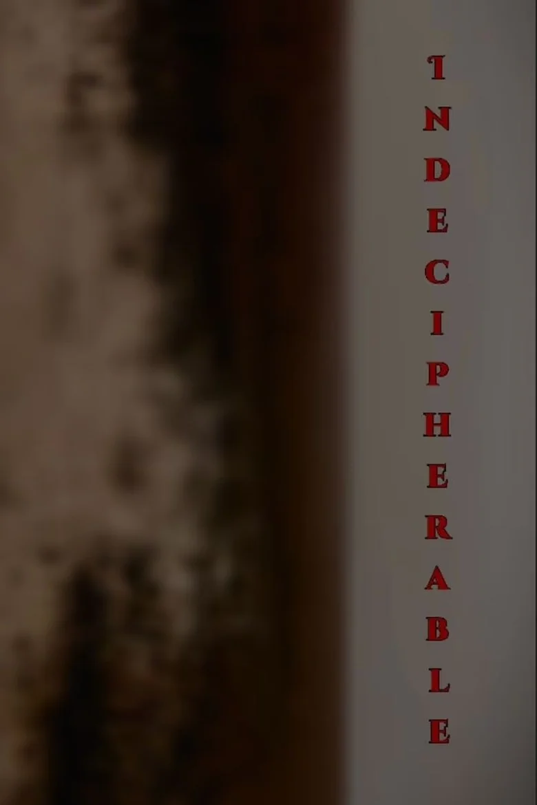 Indecipherable poster