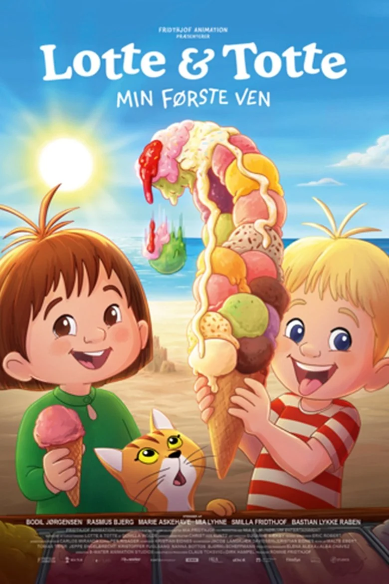 Lotte & Totte: Min første ven poster