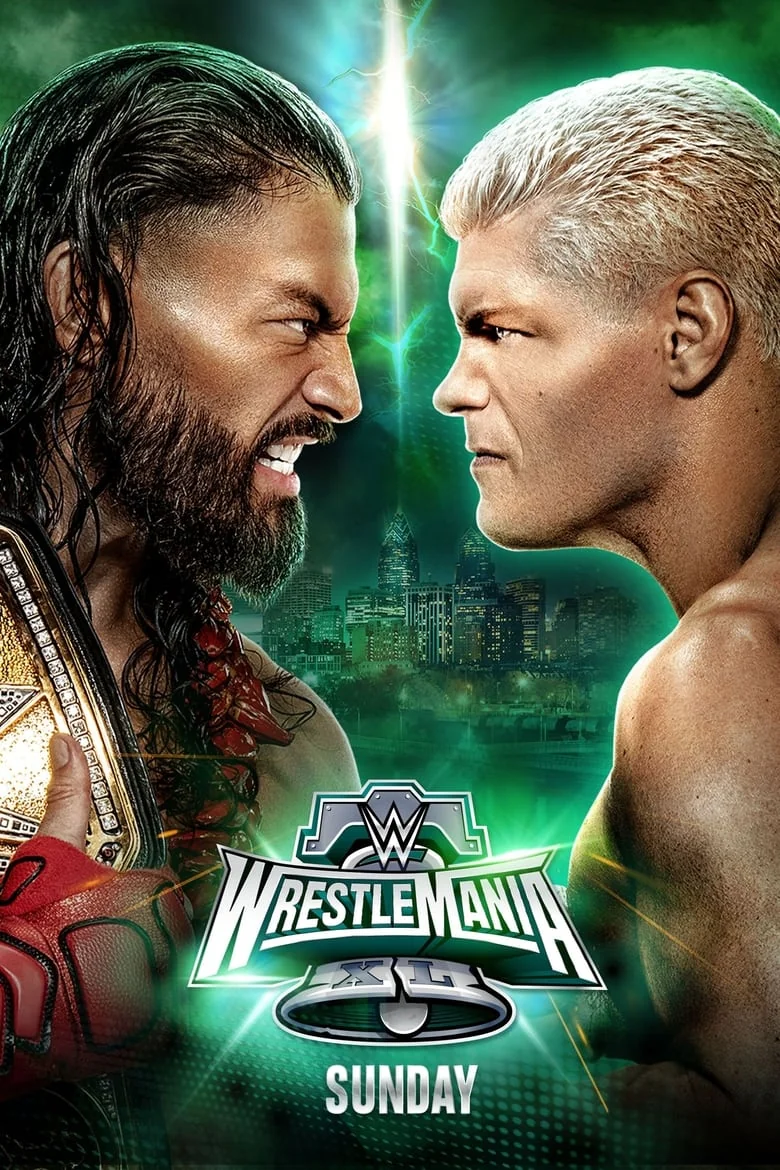 WrestleMania XL Sunday poster
