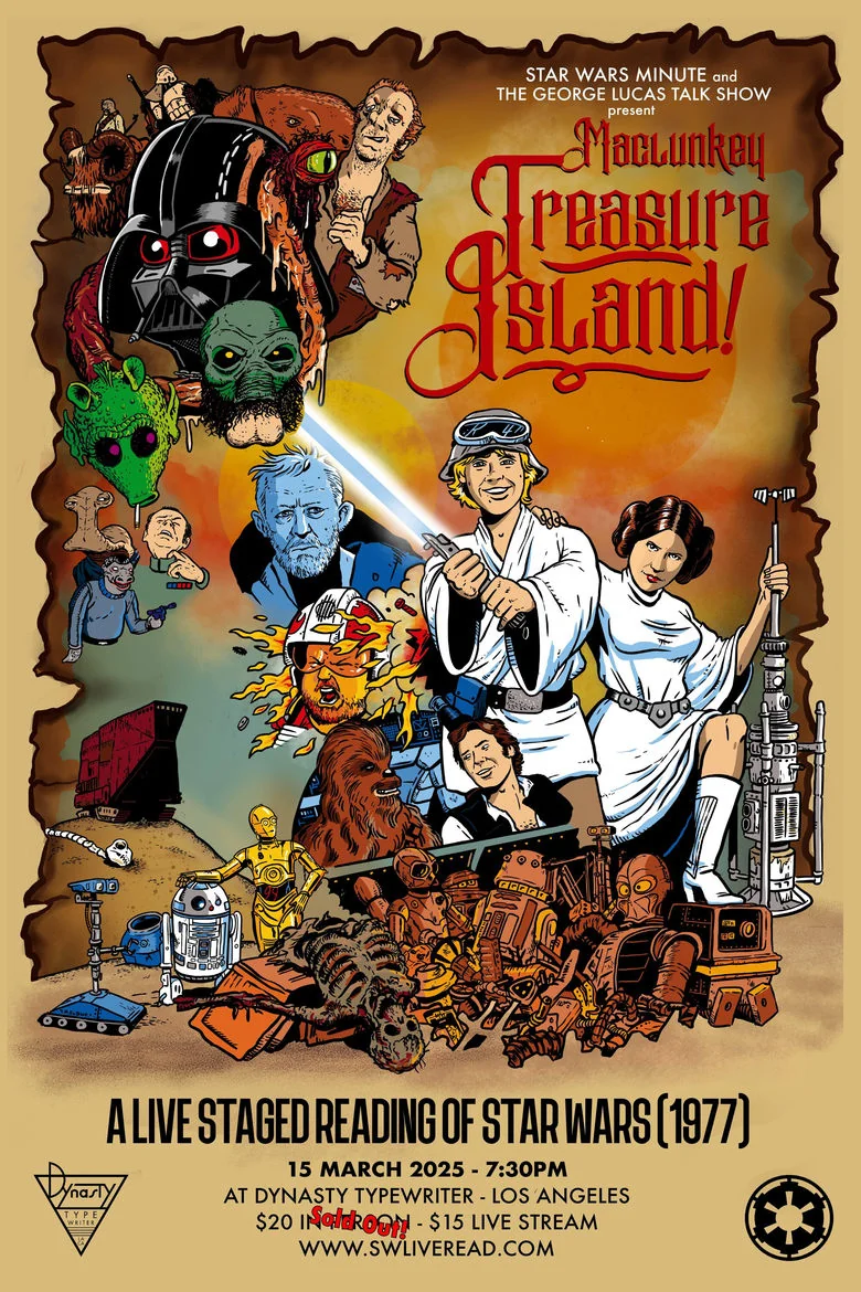 Maclunkey Treasure Island poster